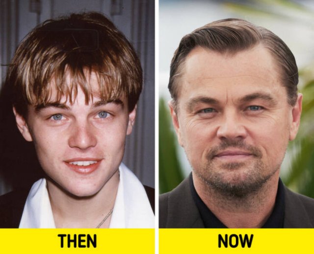 Celebrities Then And Now (14 pics) Celebrities Then And Now (14 pics)