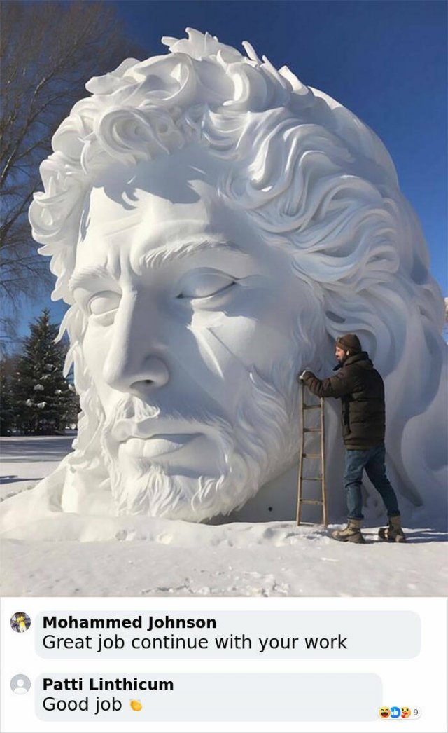 When People Mistook Generated Photos For Reality (17 pics)