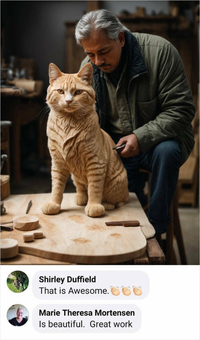 When People Mistook Generated Photos For Reality (17 pics)