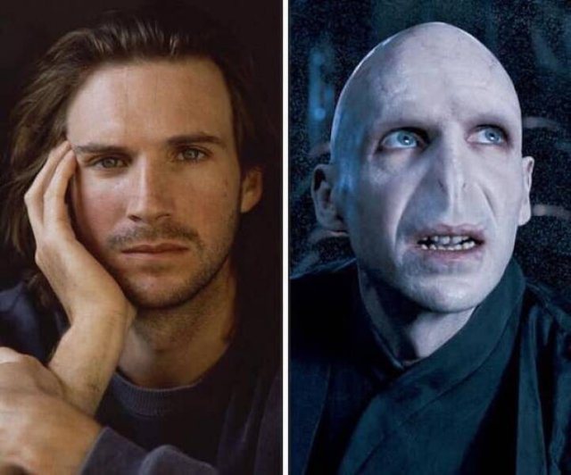 Actors And Actresses Before And After Movie Makeup (22 pics)