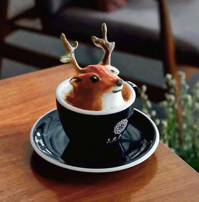 Cool 3D Coffee Creations (22 pics)