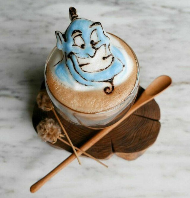 Cool 3D Coffee Creations (22 pics)