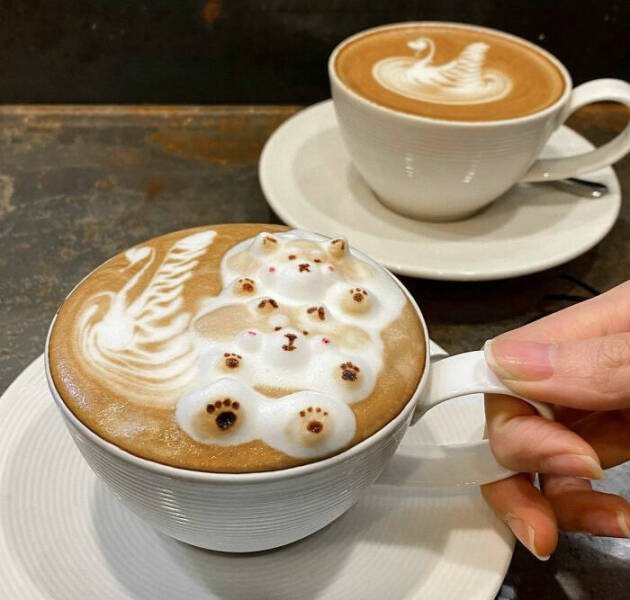 Cool 3D Coffee Creations (22 pics)