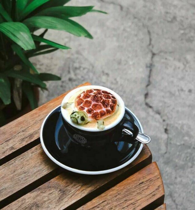 Cool 3D Coffee Creations (22 pics)