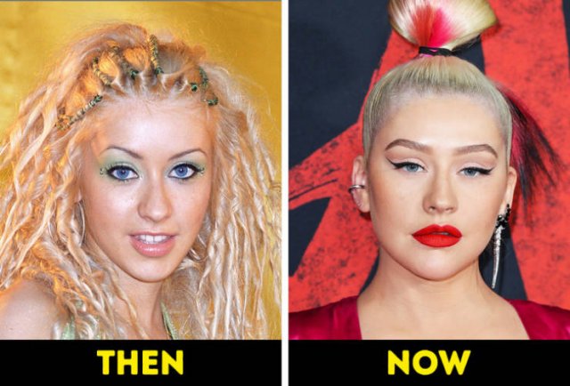 Celebrities Then And Now (20 pics) Celebrities Then And Now (20 pics)
