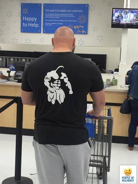 Strange People In Shops (56 pics)