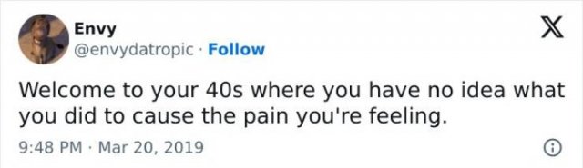 Truthful Thoughts Of People Over 40 (28 pics)