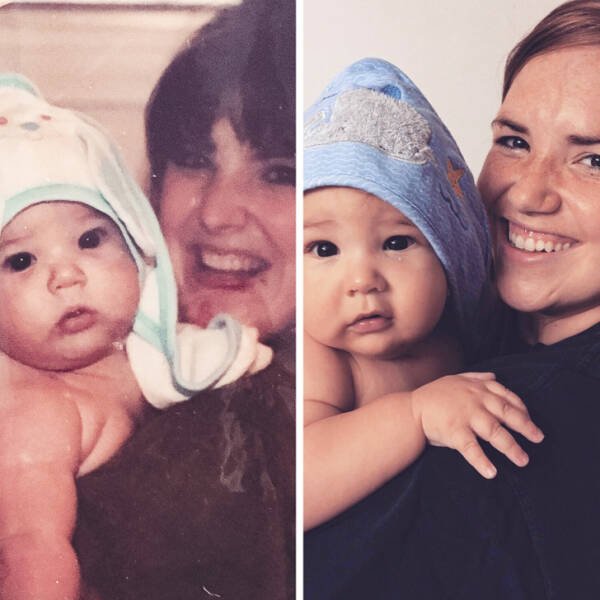 People Who Are Incredibly Similar To Their Parents (22 pics) People Who Are Incredibly Similar To Their Parents (22 pics)