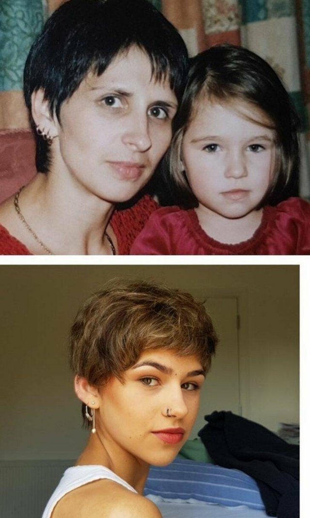 People Who Are Incredibly Similar To Their Parents (22 pics) People Who Are Incredibly Similar To Their Parents (22 pics)