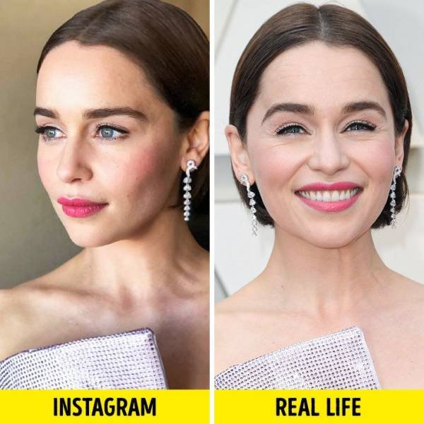 Celebs On Instagram And In Real Life (19 pics) Celebs On Instagram And In Real Life (19 pics)