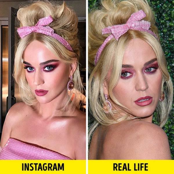 Celebs On Instagram And In Real Life (19 pics) Celebs On Instagram And In Real Life (19 pics)