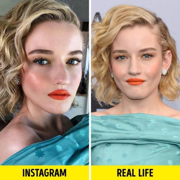 Celebs On Instagram And In Real Life (19 pics) Celebs On Instagram And In Real Life (19 pics)