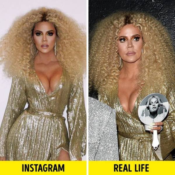 Celebs On Instagram And In Real Life (19 pics) Celebs On Instagram And In Real Life (19 pics)