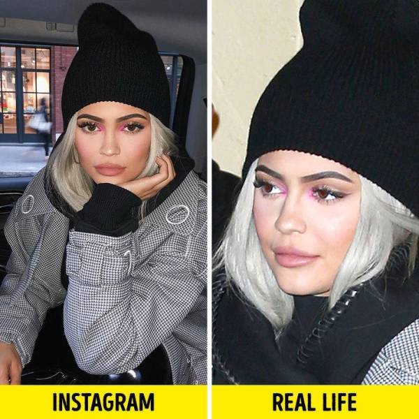 Celebs On Instagram And In Real Life (19 pics) Celebs On Instagram And In Real Life (19 pics)