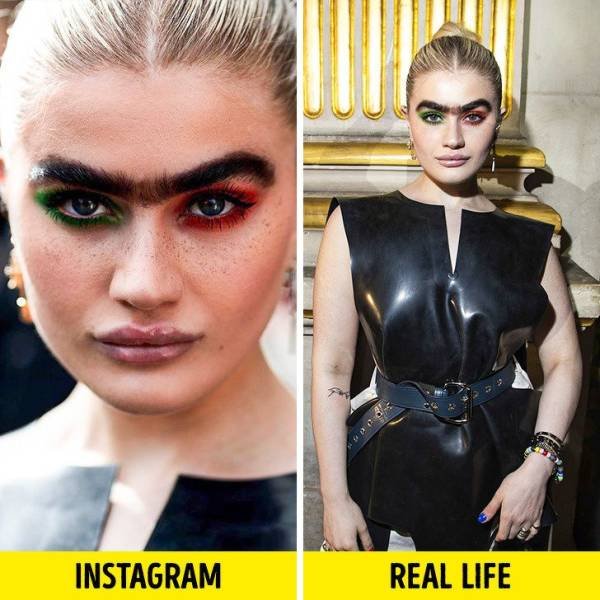 Celebs On Instagram And In Real Life (19 pics) Celebs On Instagram And In Real Life (19 pics)