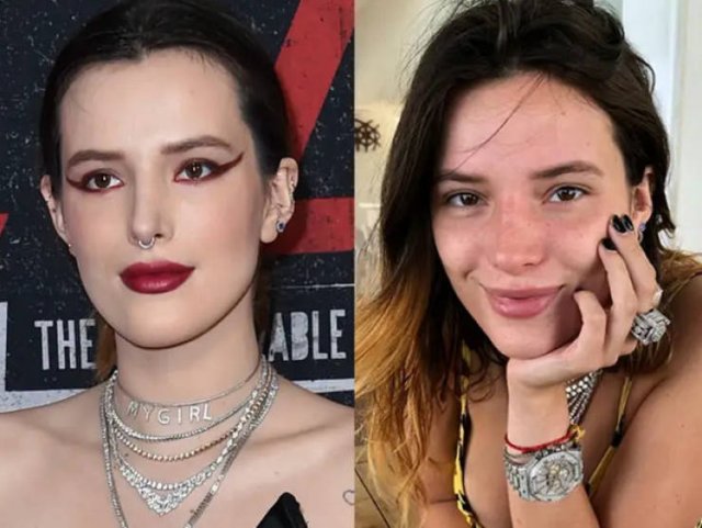 Famous Women With And Without Makeup (24 pics) Famous Women With And Without Makeup (24 pics)