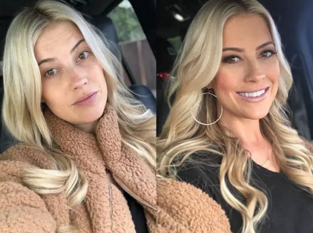 Famous Women With And Without Makeup (24 pics) Famous Women With And Without Makeup (24 pics)