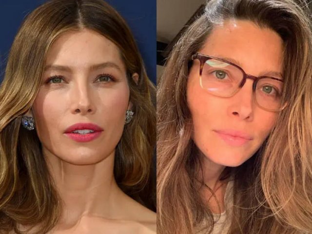 Famous Women With And Without Makeup (24 pics) Famous Women With And Without Makeup (24 pics)