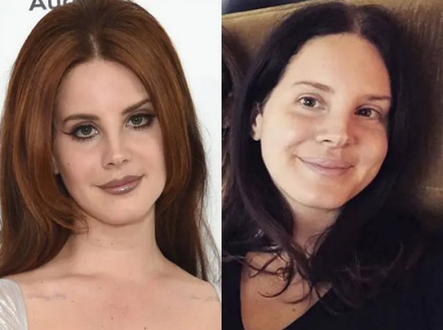 Famous Women With And Without Makeup (24 pics) Famous Women With And Without Makeup (24 pics)