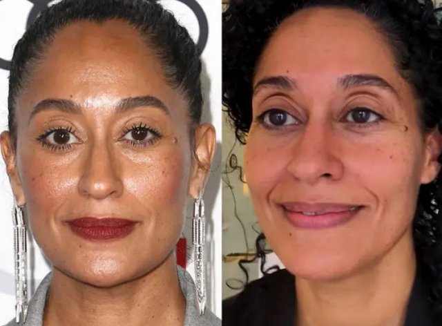 Famous Women With And Without Makeup (24 pics)