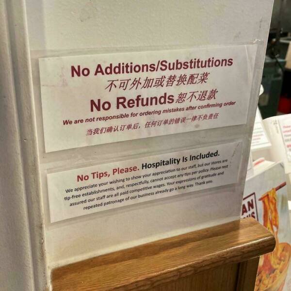 People Against Tipping (20 pics)