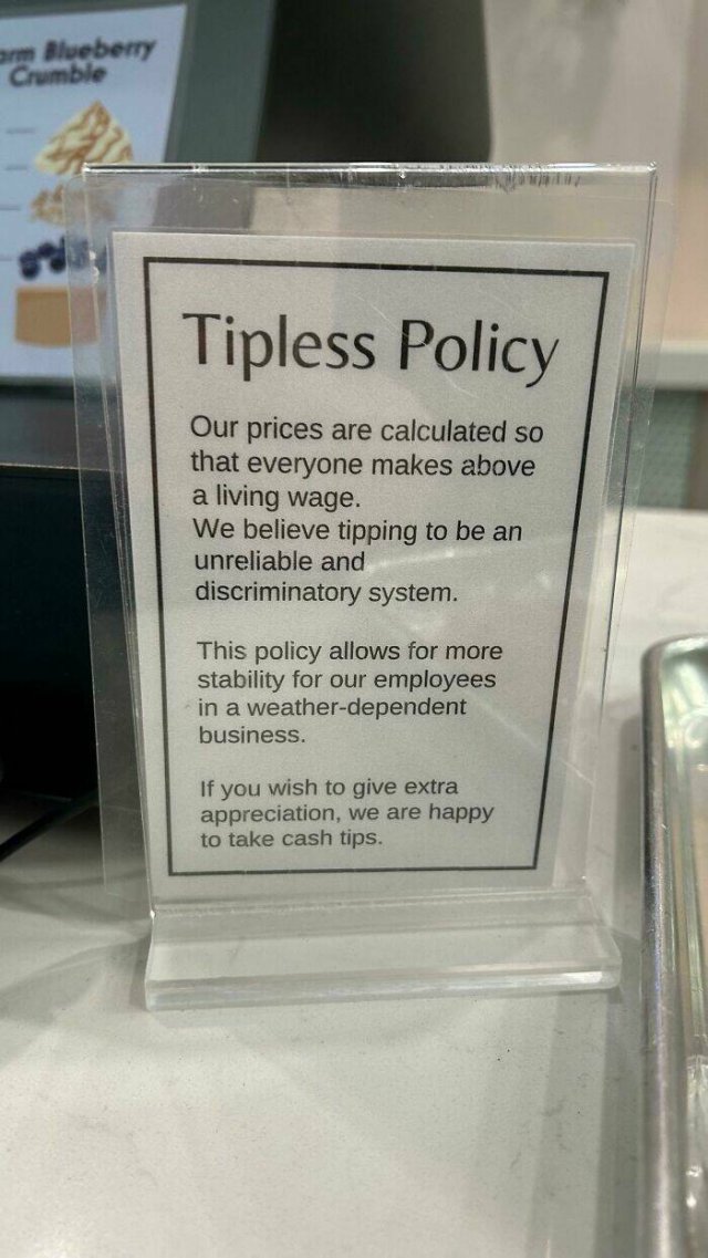 People Against Tipping (20 pics)