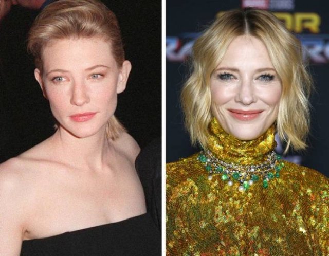 Celebrities Then And Now (17 pics) Celebrities Then And Now (17 pics)