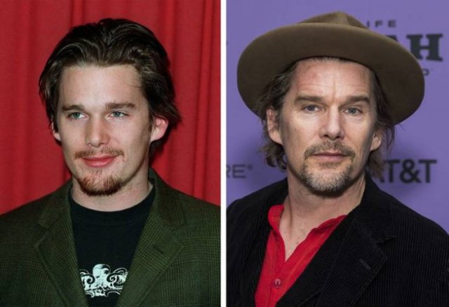 Celebrities Then And Now (17 pics) Celebrities Then And Now (17 pics)