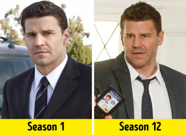 TV Show Actors In First Season And In The Last Season (26 pics) TV Show Actors In First Season And In The Last Season (26 pics)