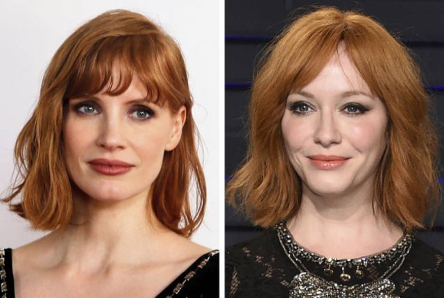 Celebrities Doppelgangers (17 pics)