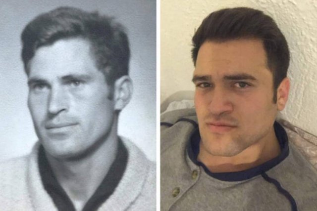 People And Their Doppelgangers From The Past (15 pics) People And Their Doppelgangers From The Past (15 pics)