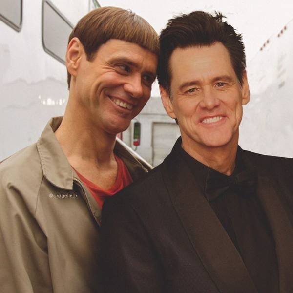 Actors And Actresses With Their Famous Characters (28 pics)