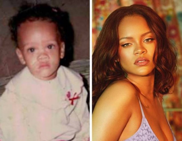 Famous People When They Were Kids (15 pics)