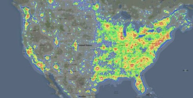 Interesting USA Maps (20 pics)