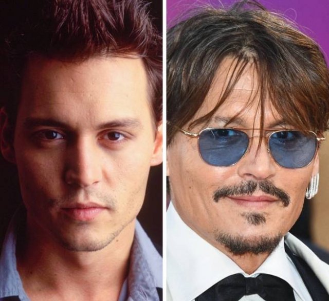 Celebrities Then And Now (17 pics) Celebrities Then And Now (17 pics)
