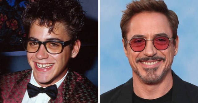 Celebrities Then And Now (17 pics) Celebrities Then And Now (17 pics)