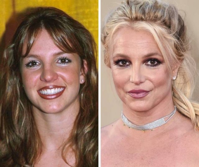 Celebrities Then And Now (17 pics) Celebrities Then And Now (17 pics)