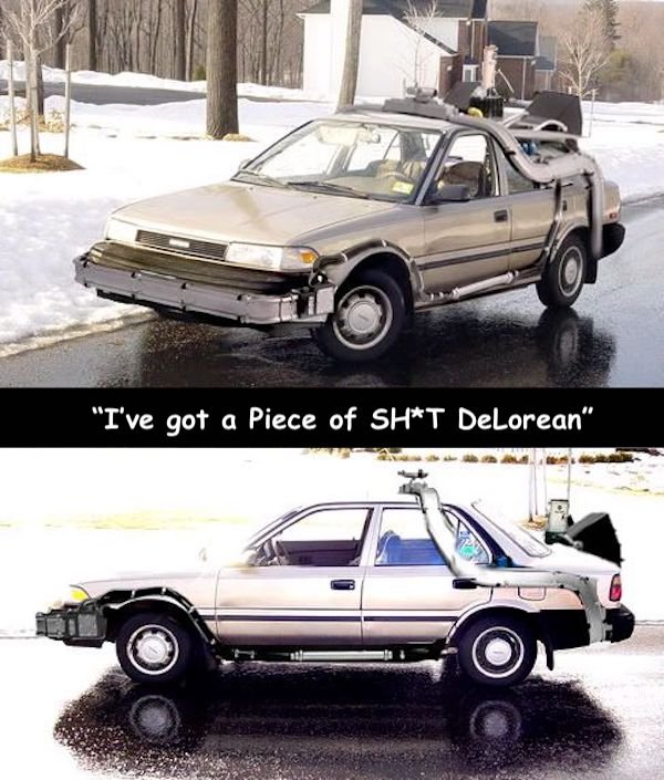 Cool DIY DeLoreans (28 pics)