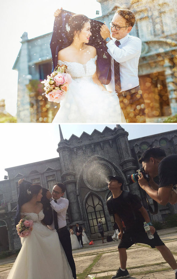 Behind The Scenes Of Beautiful Photos (19 pics)