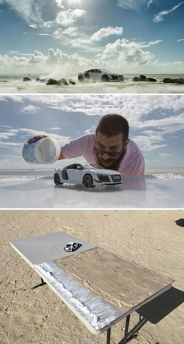 Behind The Scenes Of Beautiful Photos (19 pics)