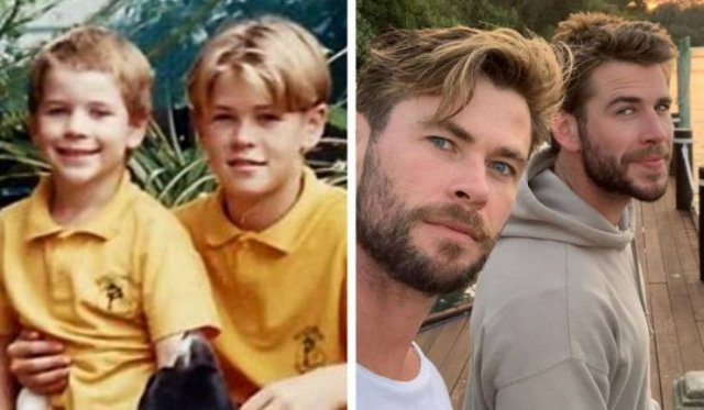 Celebrities With Their Siblings (16 pics)
