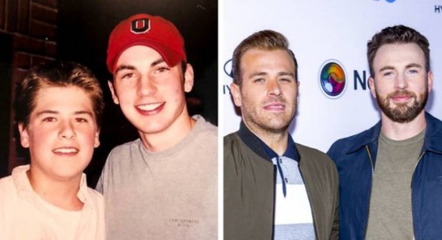 Celebrities With Their Siblings (16 pics) Celebrities With Their Siblings (16 pics)