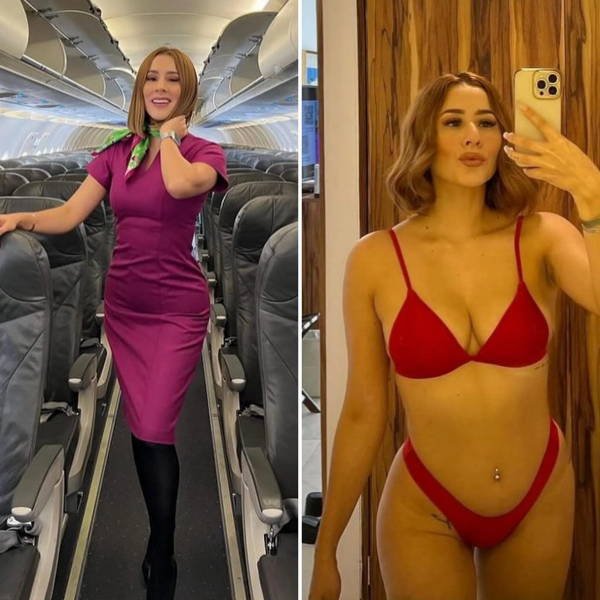Hot Flight Attendants (35 pics)