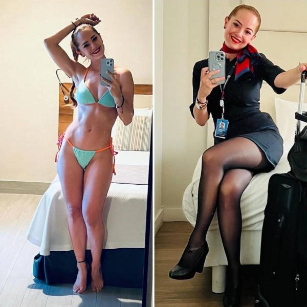 Hot Flight Attendants (35 pics)