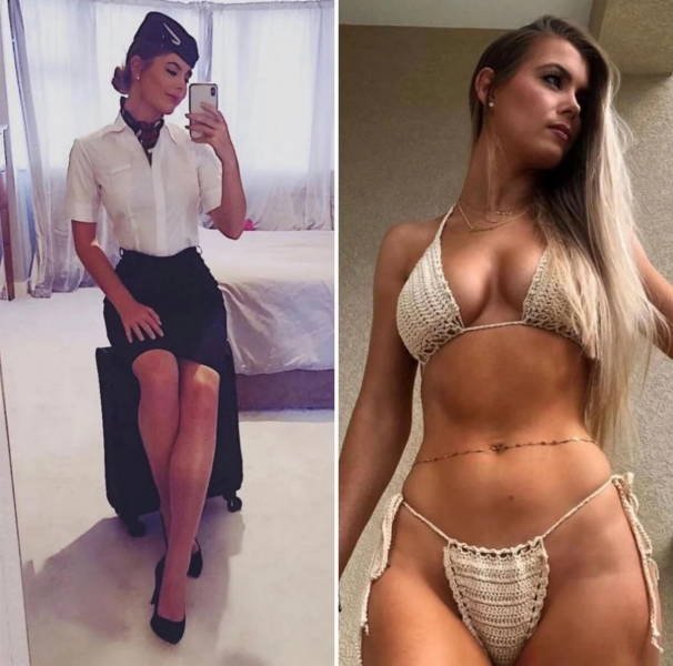Hot Flight Attendants (35 pics)