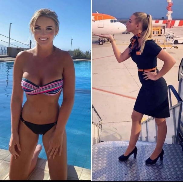 Hot Flight Attendants (35 pics)