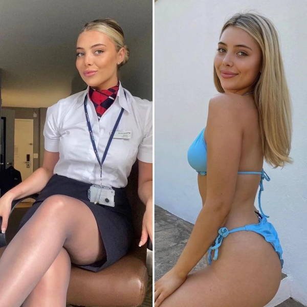 Hot Flight Attendants (35 pics)