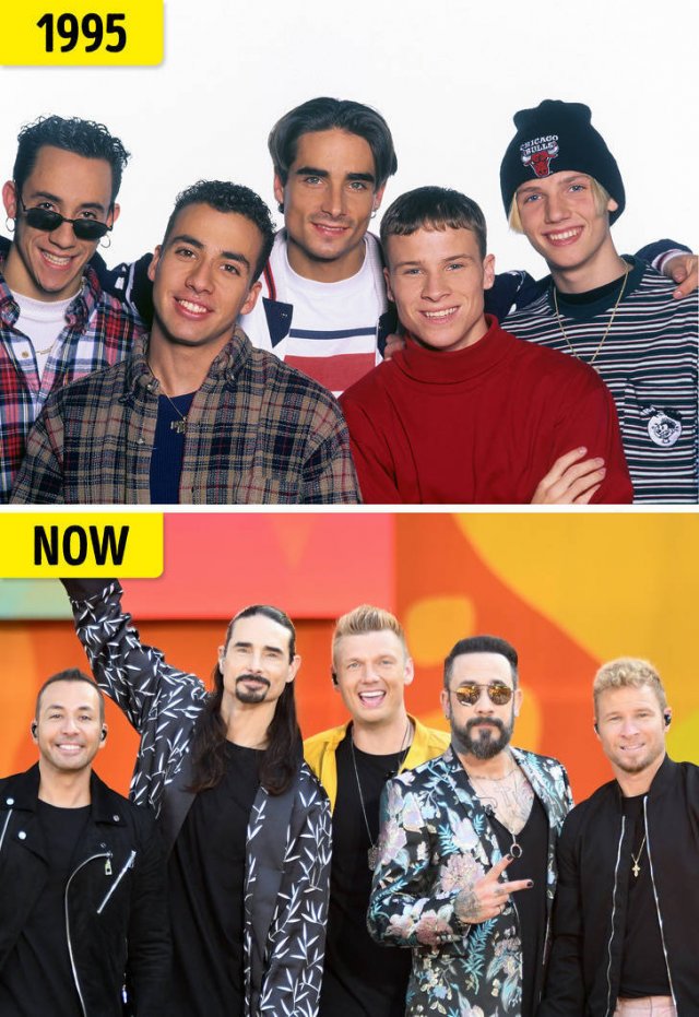 Singers From The 90's And 00's Then And Now (11 pics) Singers From The 90's And 00's Then And Now (11 pics)