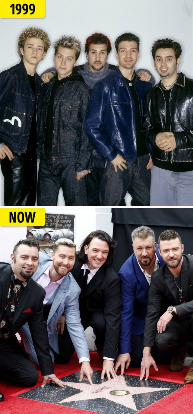 Singers From The 90's And 00's Then And Now (11 pics) Singers From The 90's And 00's Then And Now (11 pics)