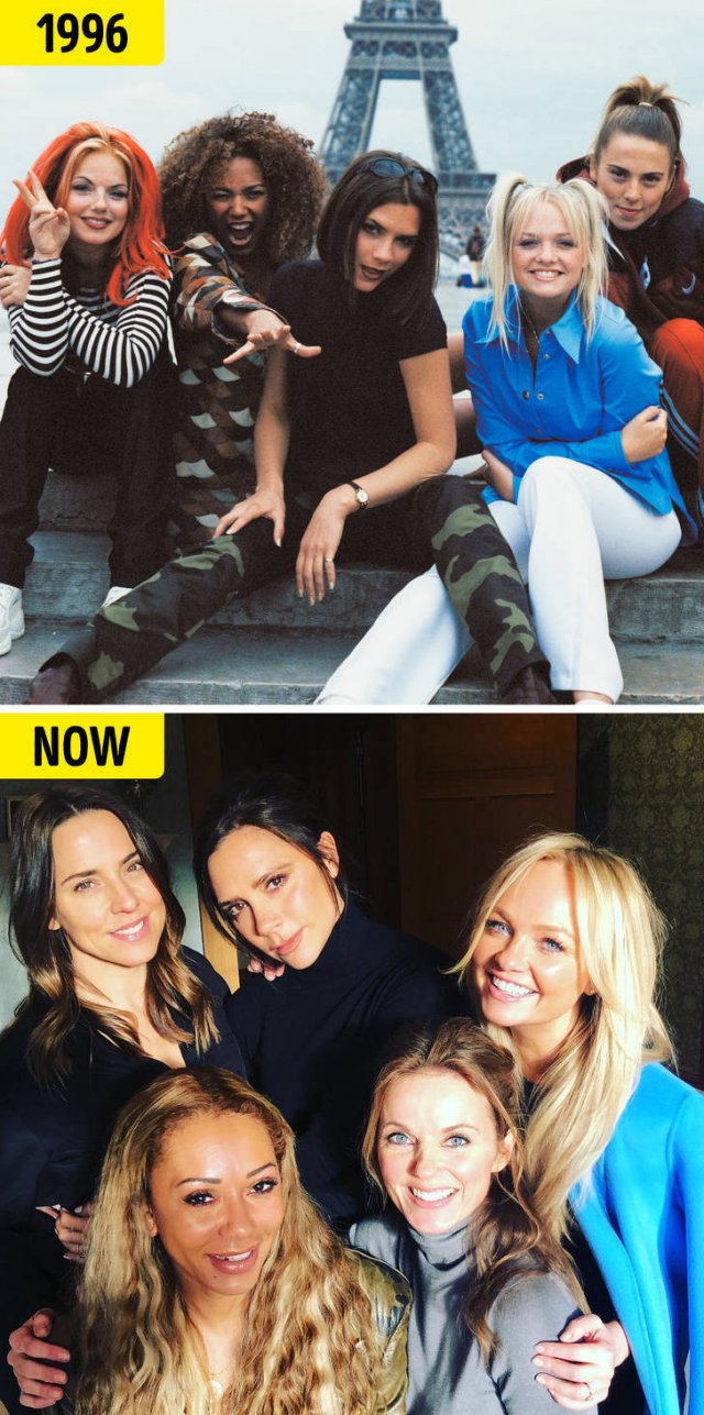 Singers From The 90's And 00's Then And Now (11 pics) Singers From The 90's And 00's Then And Now (11 pics)